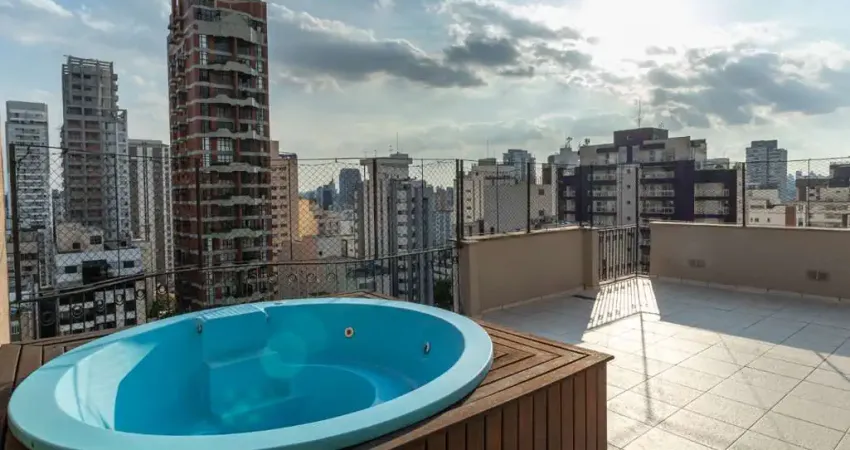 Cobertura para venda em pinheiros com 3 quartos, sendo 1 suíte, 218m²