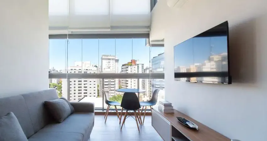 Duplex para venda e locação em Pinheiros com 2 quartos, sendo 1 suíte , 64m²