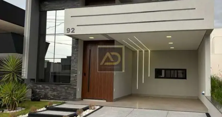 Casa em condomínio fechado com 3 quartos à venda no Loteamento Park Gran Reserve, Indaiatuba 