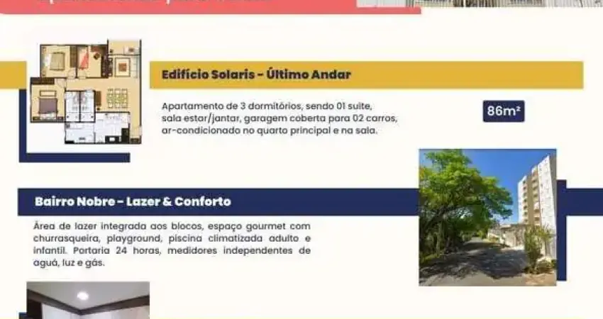 Apartamento com 3 quartos à venda na Chácara do Trevo, Indaiatuba