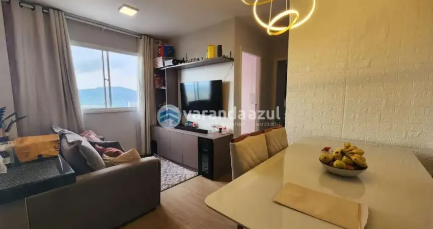 Apartamento semi-mobiliado para locação no condomínio total braz cubas , vila nova cintra, mogi das