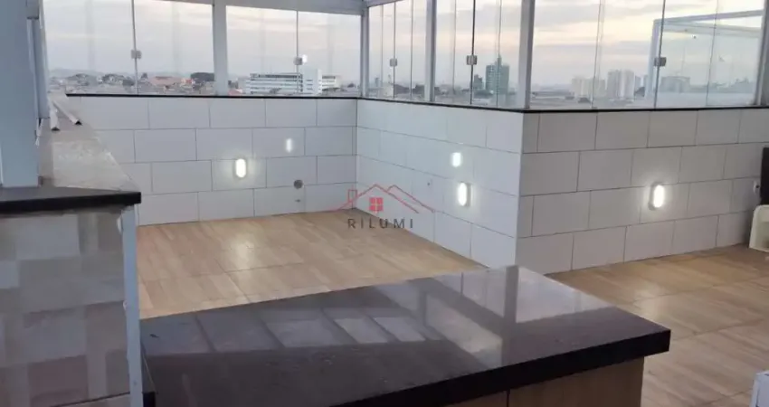 Cobertura para venda em são paulo, parque são lourenço, 2 dormitórios, 2 banheiros