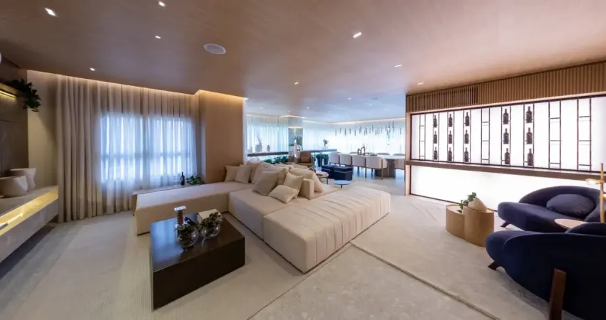 Seu lar de 189 m² com 4 dorms e 2 vagas n ojardim das perdizes. hall privativo e lazer extraordinário.