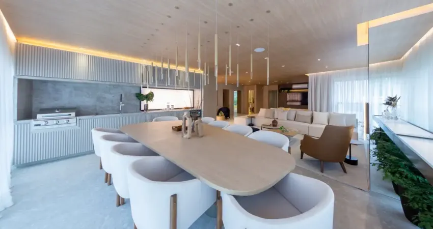 Seu lar de 189 m² com 4 dorms e 2 vagas n ojardim das perdizes. hall privativo e lazer extraordinário.