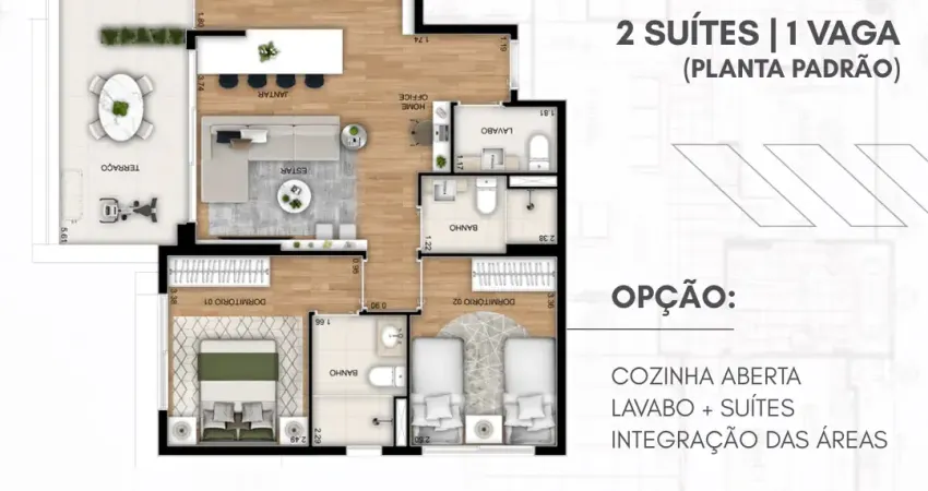 Seu novo apartamento na saúde, do seu jeito. pronto pra morar! condomínio pago até 2027˜
