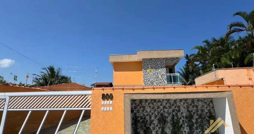 Casa em condomínio para venda em itanhaém, cibratel ll, 2 dormitórios, 2 suítes, 3 banheiros, 1 vaga