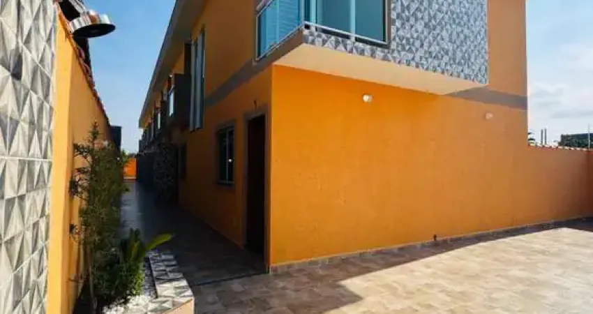 Casa em condomínio para venda em itanhaém, cibratel, 2 dormitórios, 2 banheiros, 1 vaga