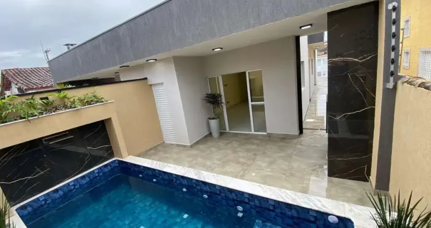 Casa 2 dormitórios para venda em itanhaém, tupy, 2 dormitórios, 1 suíte, 3 banheiros, 2 vagas