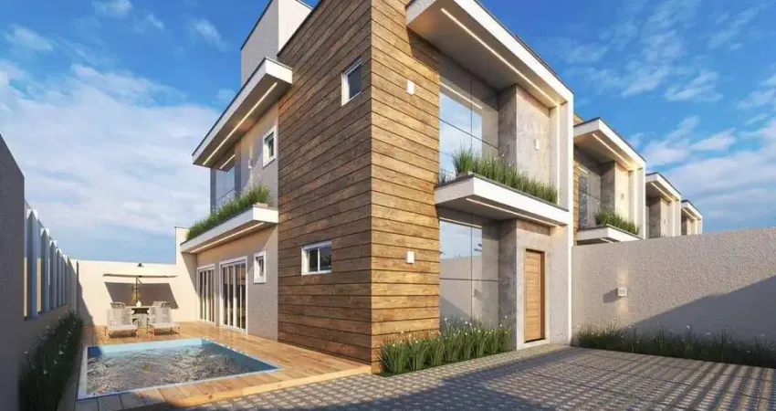 Sobrado com 3 dormitórios à venda, 92 m² por r$ 649.000,00 - nova barra velha - barra velha/sc