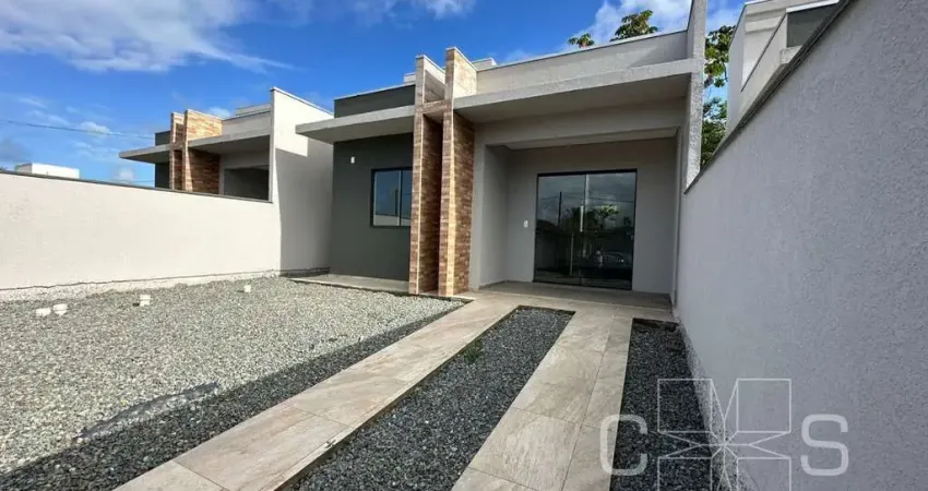 Casa com 2 dormitórios à venda, 54 m² por r$ 320.000,00 - itajuba - barra velha/sc