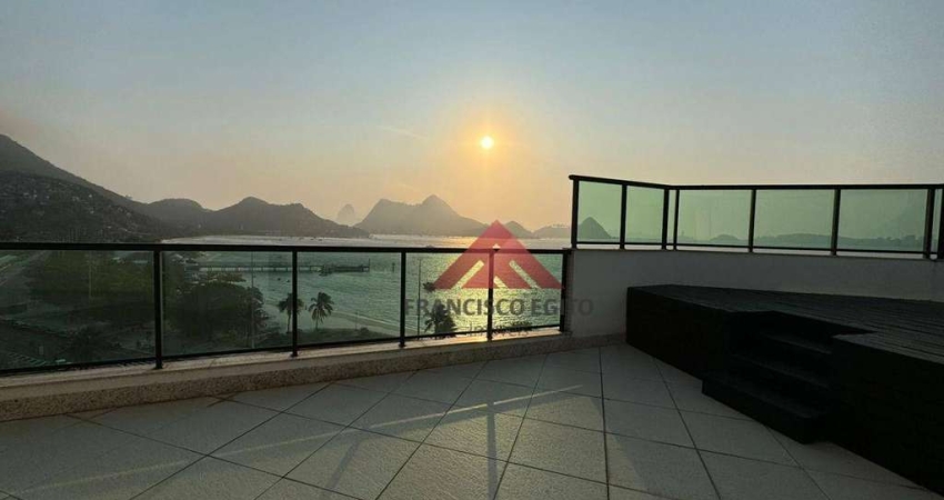 Cobertura com 4 suítes, 240 m - venda por  2.200.000  - Charitas - Niterói/RJ