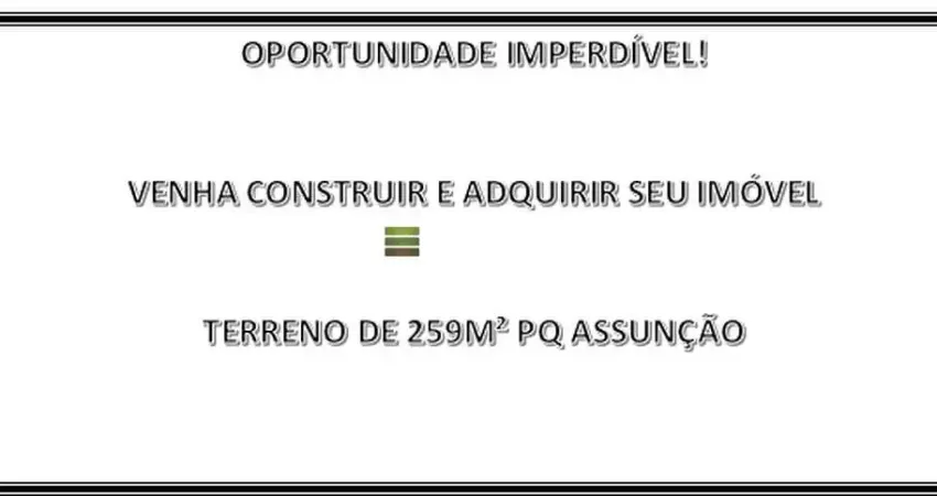 Terreno à venda na Rua das Rosas, 01, Parque Assunção, Taboão da Serra