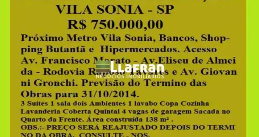 Casa com 3 quartos à venda na Rua Jurupité, 01, Vila Sônia, São Paulo