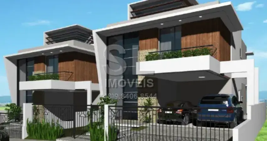 Lançamento! casa nova 3 suítes + home office no rio tavares / campeche