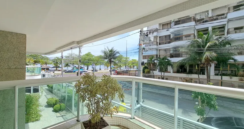 Praia de charitas - apartamento, 2 quartos, varanda e lazer completo