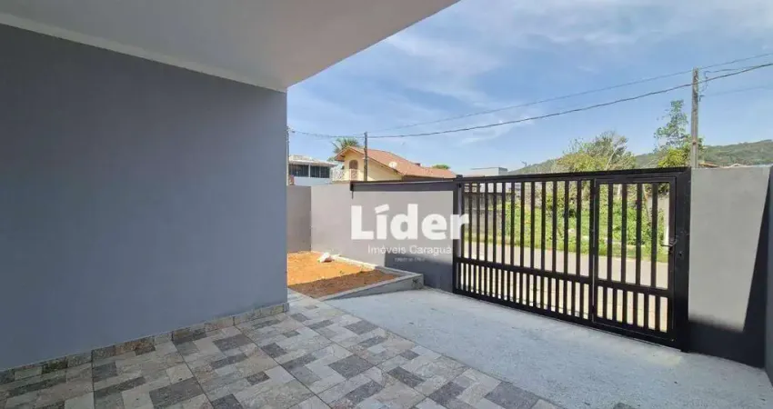 Sobrado com 2 dormitórios à venda, 76 m² por r$ 480.000,00 - massaguaçu - caraguatatuba/sp