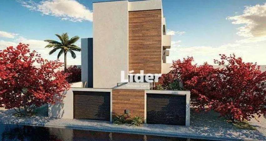 Apartamento com 2 dormitórios à venda, 42 m² por r$ 249.900,00 - porto novo - caraguatatuba/sp