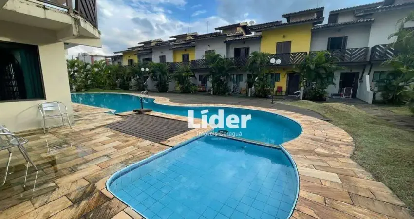 Sobrado com 2 dormitórios à venda, 99 m² por r$ 450.000,00 - indaiá - caraguatatuba/sp