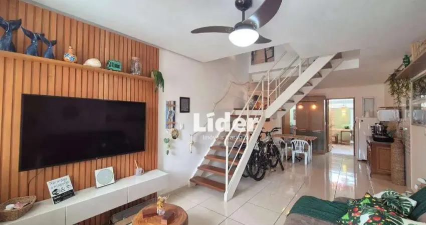 Sobrado com 2 dormitórios à venda, 85 m² por r$ 470.000,00 - porto novo - caraguatatuba/sp