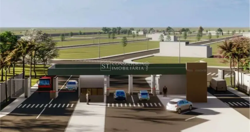 Venda de terreno em condomínio no jardim cedros, santa bárba