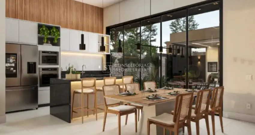 Imperdível oportunidade de casa em condomínio com 3 suítes n