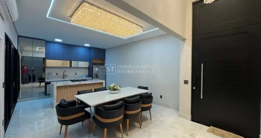 Espetacular casa em condomínio à venda em americana-sp, no p