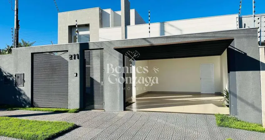 Casa Térrea à Venda no Jardim Munique com 3 Quartos, Suíte, Área Gourmet e Acabamento Moderno em Ma