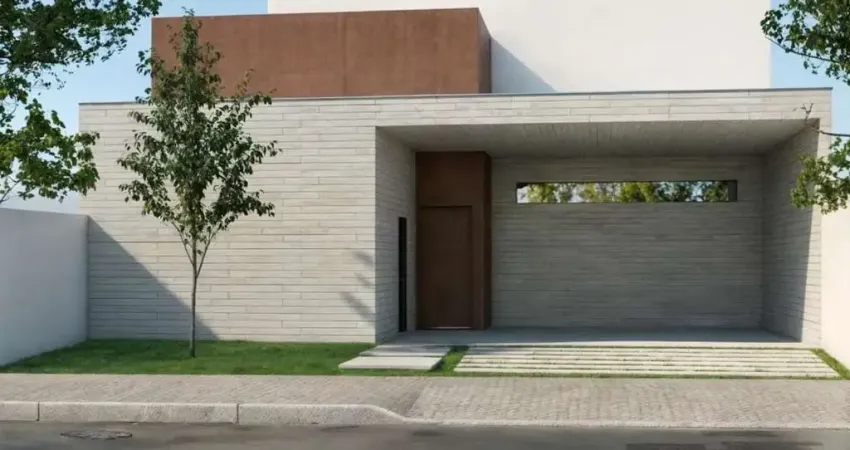 Casa térrea de alto padrão com 3 suítes, piscina e área gourmet no jardim cidade monções – maringá