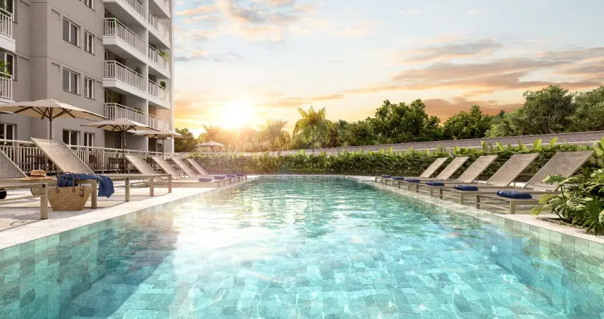 Apartamentos à venda com 1 e 2 quartos com varanda e opção de suíte. conheça o residencial cartola!