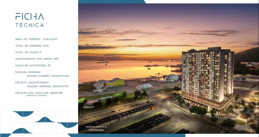 The pier residencial, um empreendimento localizado em niterói, rio de janeiro.