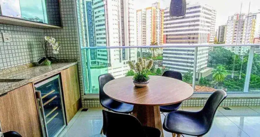 Apartamento para venda em salvador, pituba, 4 dormitórios, 2 suítes, 4 banheiros, 2 vagas