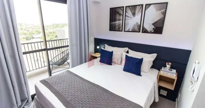 Studio com 1 dormitório para alugar, 22 m² por r$ 3.365,15/mês - brooklin - são paulo/sp