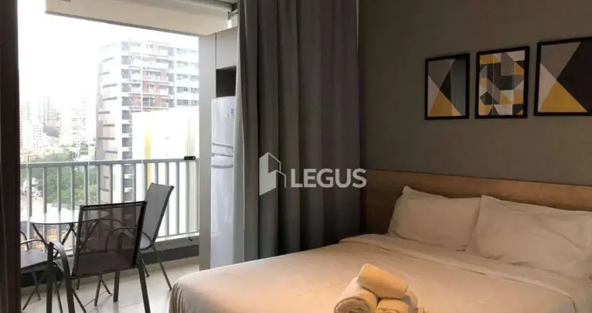 ?? studio moderno para locação em perdizes — com 2 quartos e sacada