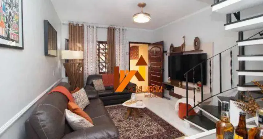 Sobrado com 2 dormitórios, 113 m² - venda por r$ 700.000,00 ou aluguel por r$ 4.545,00/mês - vila bastos - santo andré/sp