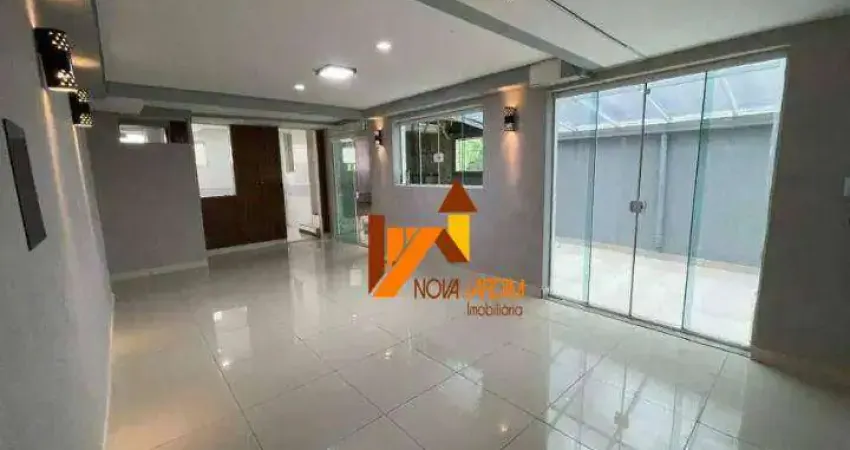 Sobrado com 3 dormitórios, 229 m² - venda por r$ 1.400.000,00 ou aluguel por r$ 6.470,00/mês - jardim - santo andré/sp