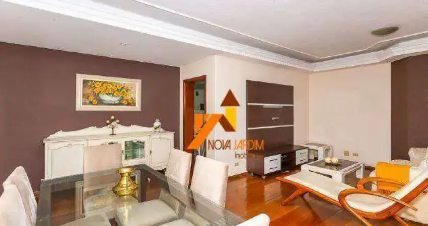 Apartamento com 3 dormitórios, 150 m² - venda por r$ 1.100.000,00 ou aluguel por r$ 7.232,00/mês - jardim - santo andré/sp