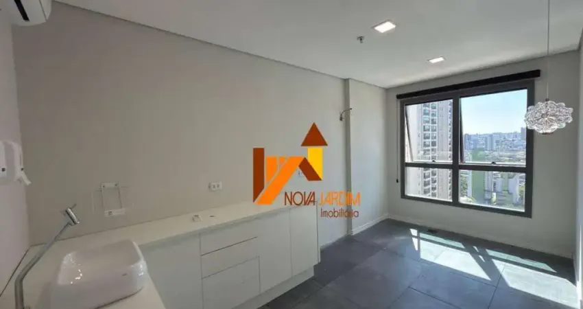 Sala, 37 m² - venda por r$ 420.000,00 ou aluguel por r$ 3.189,00/mês - jardim - santo andré/sp