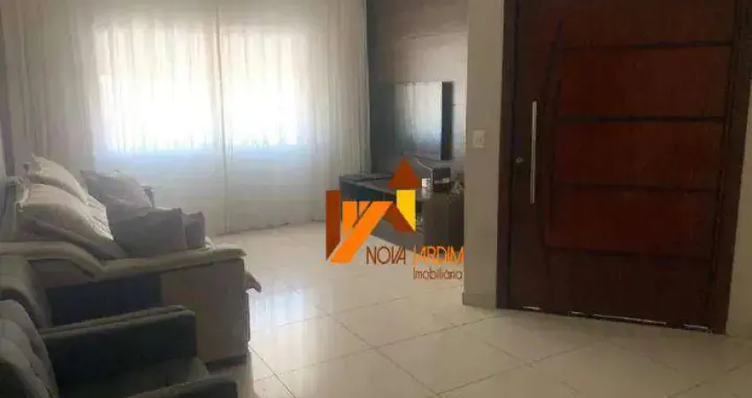 Sobrado com 3 dormitórios, 174 m² - venda por r$ 860.000,00 ou aluguel por r$ 6.617,00/mês - vila apiaí - santo andré/sp