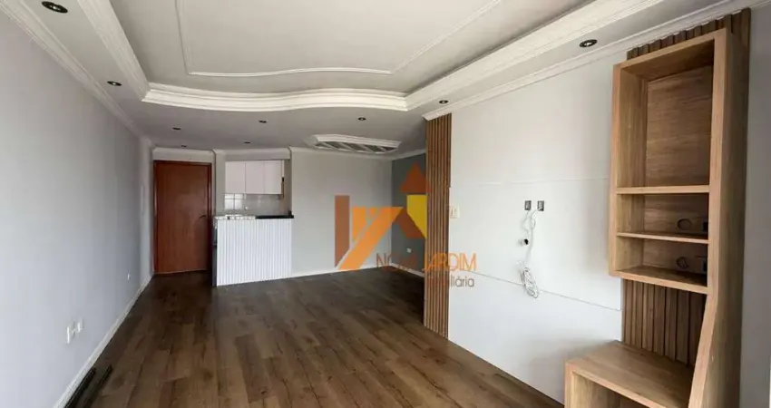 Apartamento com 3 dormitórios para alugar, 85 m² por r$ 4.110,00/mês - vila pires - santo andré/sp