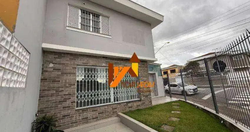 Sobrado com 4 dormitórios para alugar, 188 m² por r$ 7.435,00/mês - jardim - santo andré/sp
