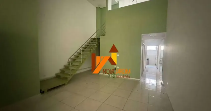 Salão para alugar, 218 m² por r$ 9.640,00/mês - jardim - santo andré/sp