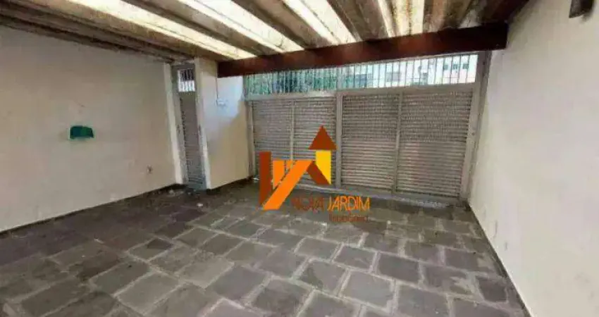 Sobrado com 3 dormitórios para alugar, 162 m² por r$ 3.503,00/mês - vila scarpelli - santo andré/sp