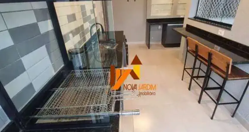 Apartamento com 2 dormitórios para alugar, 100 m² por r$ 4.425,00/mês - campestre - santo andré/sp