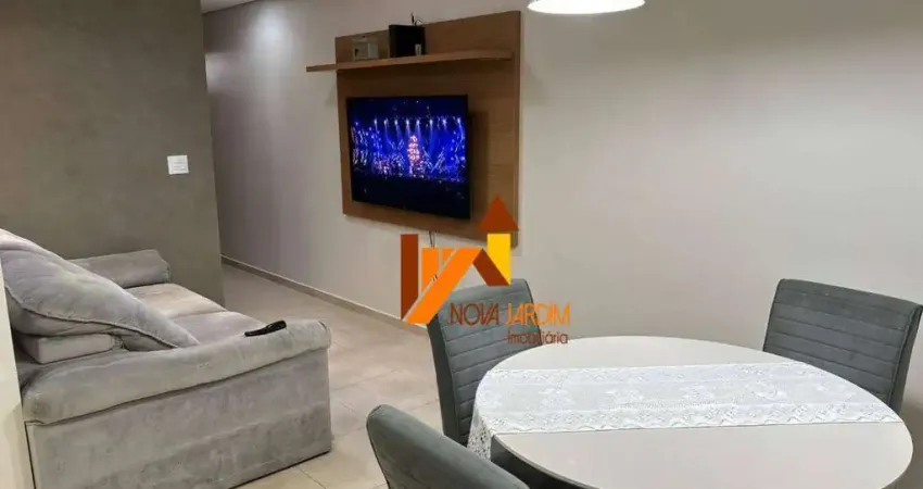 Apartamento com 2 dormitórios para alugar, 55 m² por r$ 2.158,00/mês - vila tibiriçá - santo andré/sp