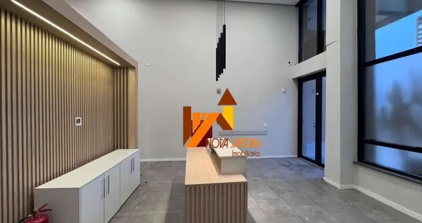 Salão para alugar, 315 m² por r$ 13.997,00/mês - jardim - santo andré/sp