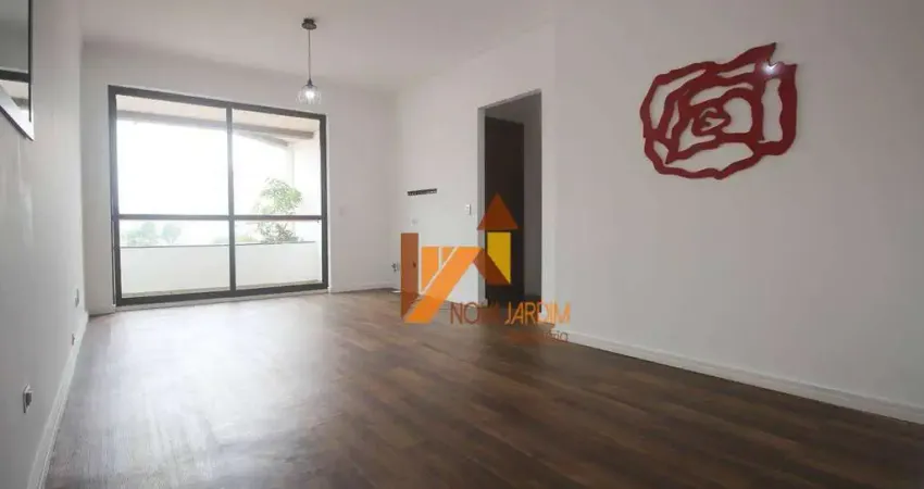 Apartamento com 2 dormitórios para alugar, 80 m² por r$ 3.750,00/mês - vila valparaíso - santo andré/sp