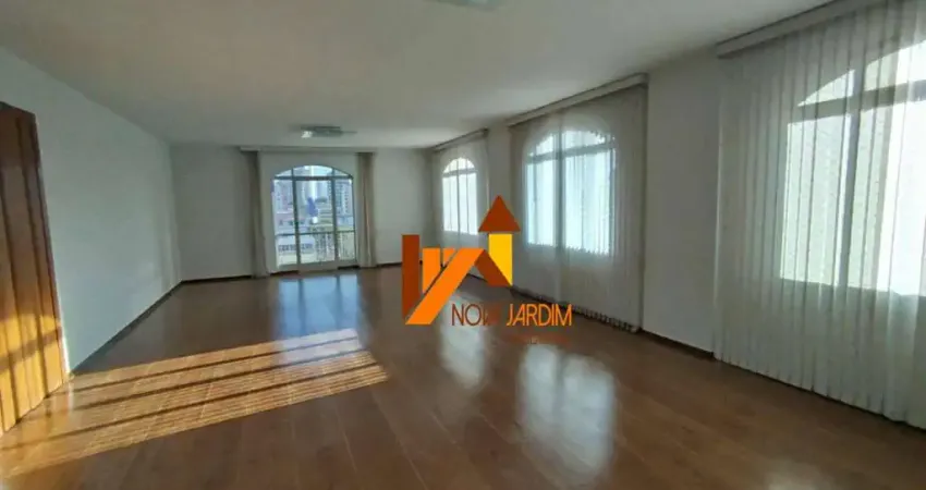 Apartamento com 4 dormitórios para alugar, 250 m² por r$ 7.300,00/mês - centro - santo andré/sp