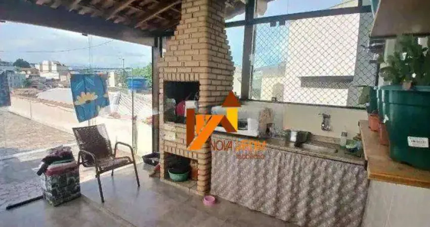 Sobrado com 6 dormitórios para alugar, 179 m² por r$ 4.698,00/mês - jardim das maravilhas - santo andré/sp