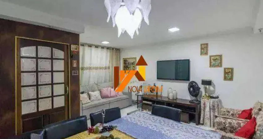 Casa com 3 dormitórios para alugar, 160 m² por r$ 3.309,00/mês - vila guiomar - santo andré/sp