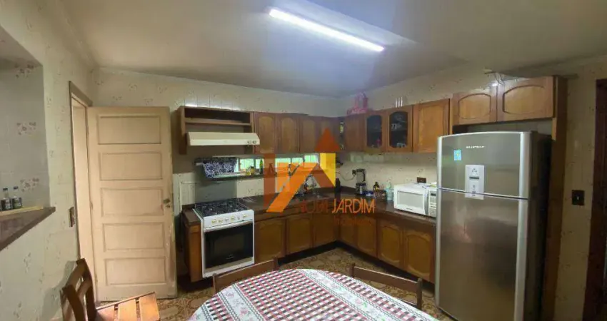 Sobrado com 3 dormitórios à venda, 121 m² por r$ 650.000,00 - campestre - santo andré/sp